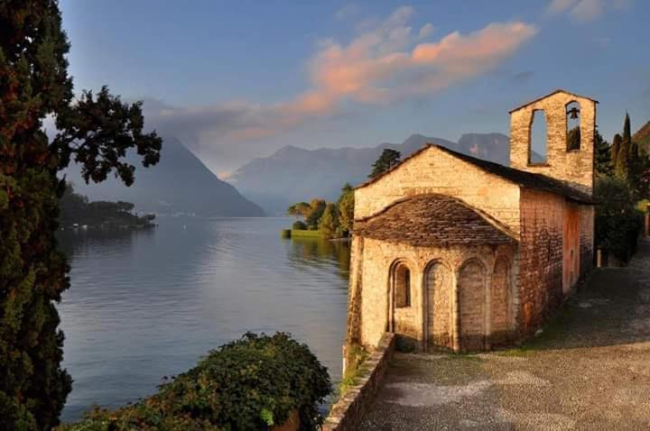 Casa Intignano - Appartamento Con Terrazzo Vista Lago Tremezzo Eksteriør billede